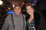 Jimmy Cobb and Christine Termini Passarella at the&nbsp;Iridium